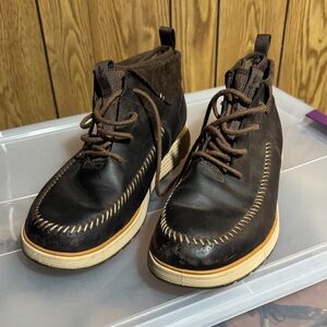 Chaco men’s Dixon Java  Brown Leather Boots